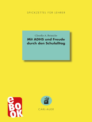 cover image of Mit ADHS und Freude durch den Schulalltag